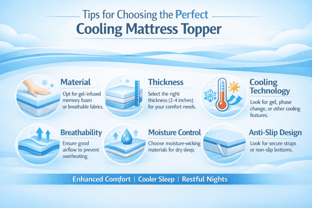 Cooling Mattress Materials Compared